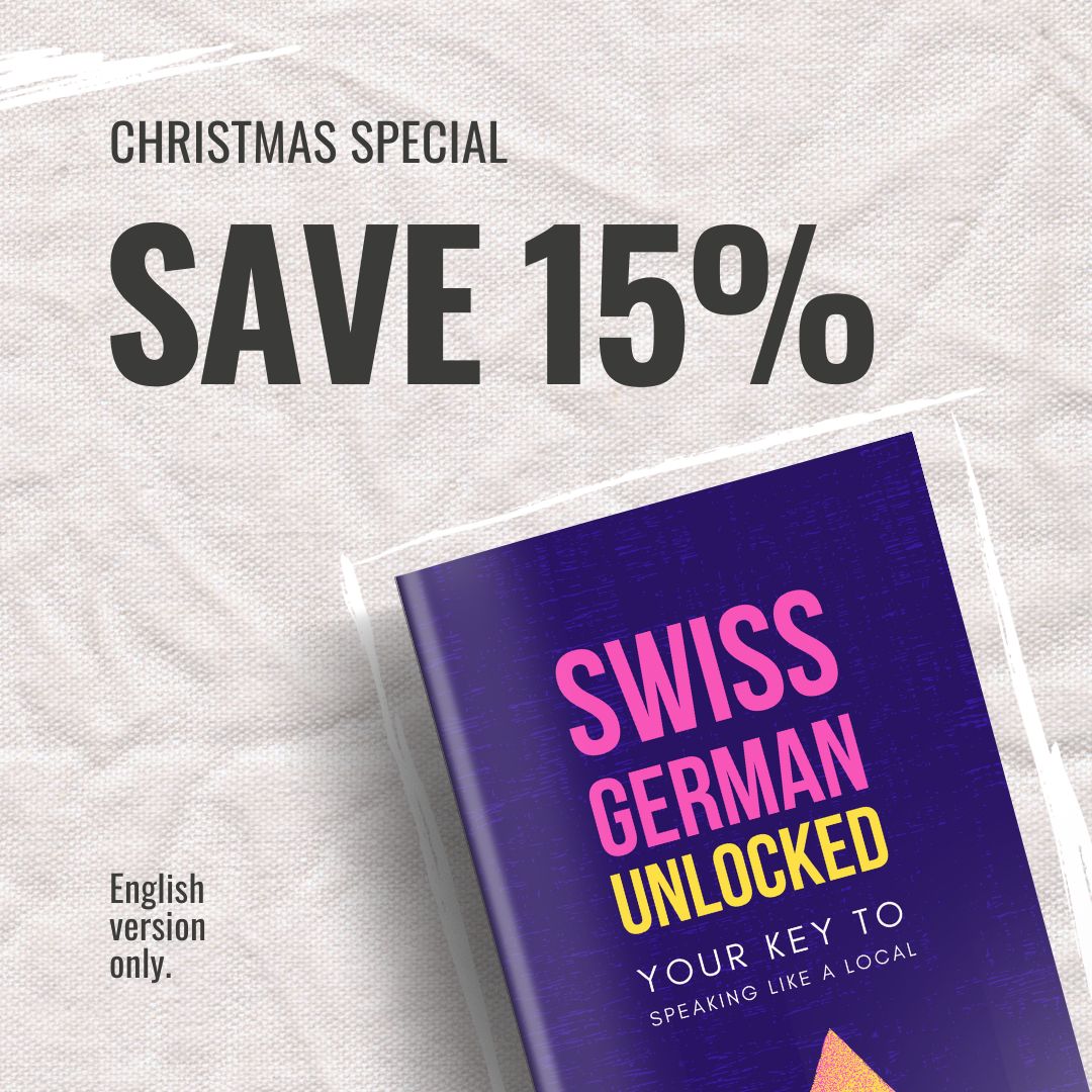 Black Friday Specials Swiss German For Beginners